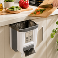 Lixeira Retrátil Multiuso | Suporte para Saco de Lixo Compacto