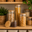 Mega Kit 20 Potes Herméticos | Organização Completa para Alimentos