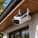 Câmera IP Solar Wi-Fi Full HD 1080P | Segurança Inteligente sem Fios