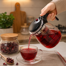 Chaleira de Vidro Com Infusor