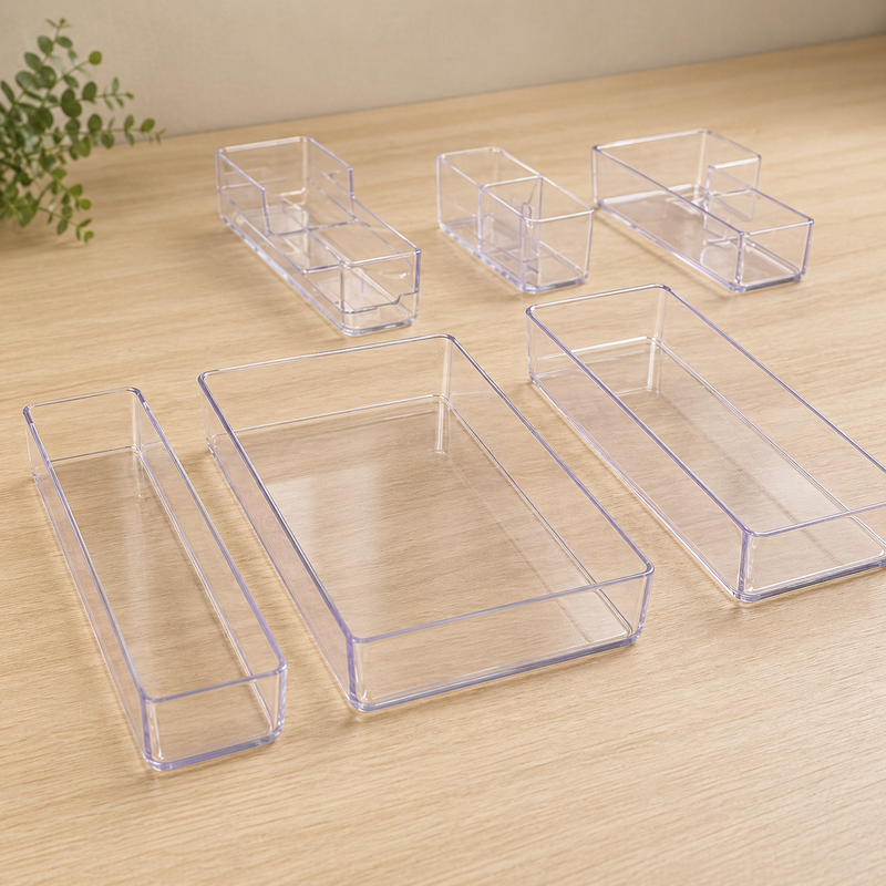 Kit Organizador Acrílico Amobox