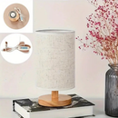 Lâmpada de Mesa em Madeira Moderna (USB)