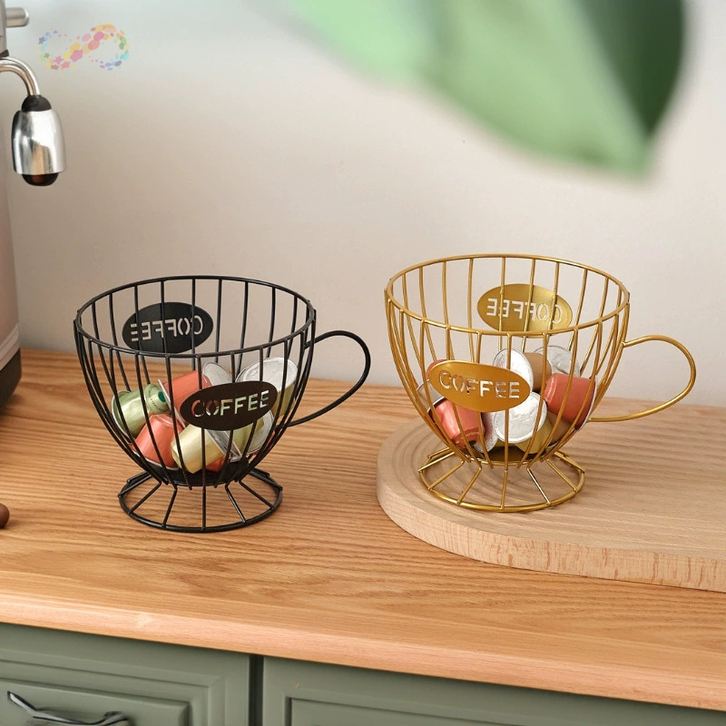 Porta cápsula Nespresso 3 corações dolce gusto expresso nescafé Cafe Cesta Armazenamento lanche de frutas