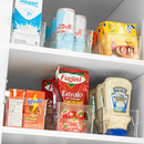 Escolha seu Kit de Organizadores Acrílico Multiuso Geladeira Armário Cozinha Despensa Gavetas Casa