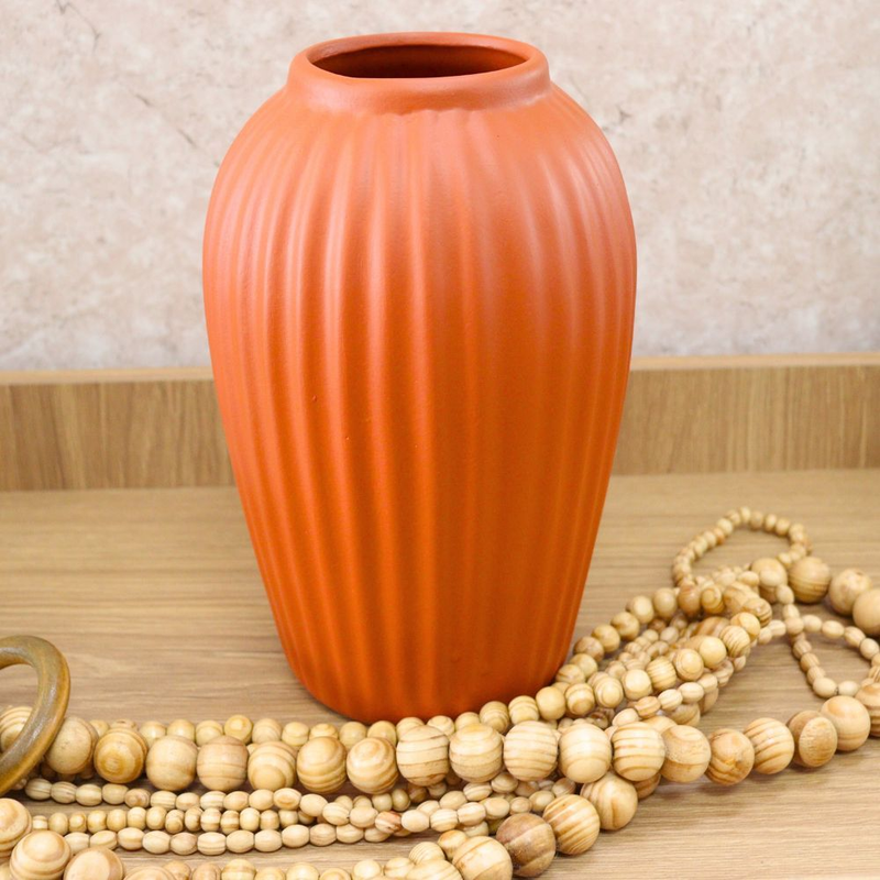 Vaso Canelado Grande Luxo