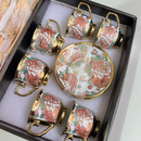 Kit Xícaras Porcelana 12 Peças