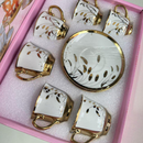 Kit Xícaras Porcelana 12 Peças
