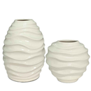 Vaso Mar Onda Decorativo