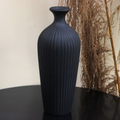 Vaso Canelado Cerâmica Luxo