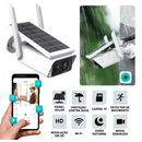Câmera de Segurança Externa IP Wifi HD Prova D'gua Energia solar com Bateria Embutido/Alarme PIR