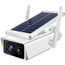 Câmera IP Full HD 1080P com Painel Solar e Wi-Fi | Segurança Inteligente sem Fios - Câmera IP Solar Wi-Fi Full HD 1080P ICSEE