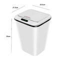 Lixeira Automática Inteligente com Sensor 16L para Banheiro Cozinha e Escritório